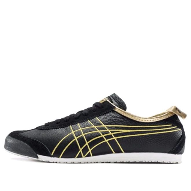 Onitsuka black outlet and gold