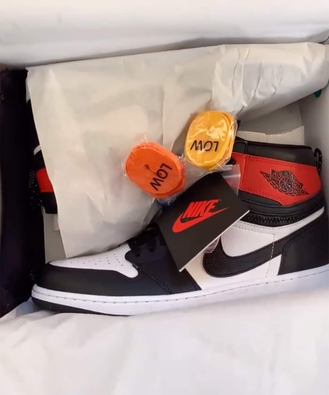 Switch toe 2025 jordan 1