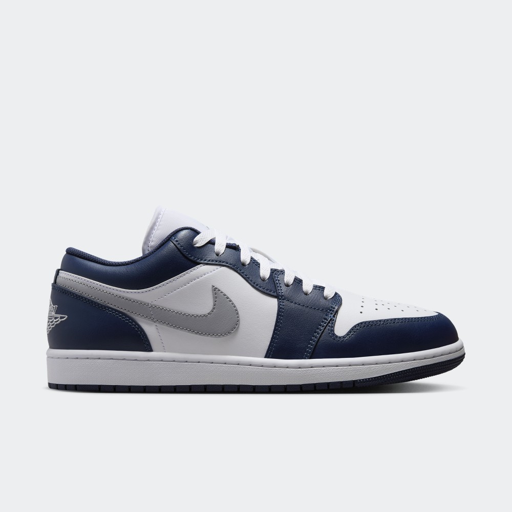 navy blue jordan 1 low