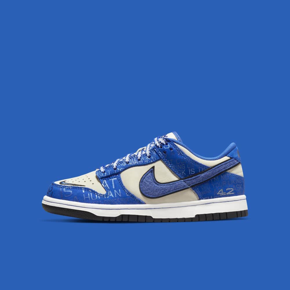 nike dunk low gs jackie robinson