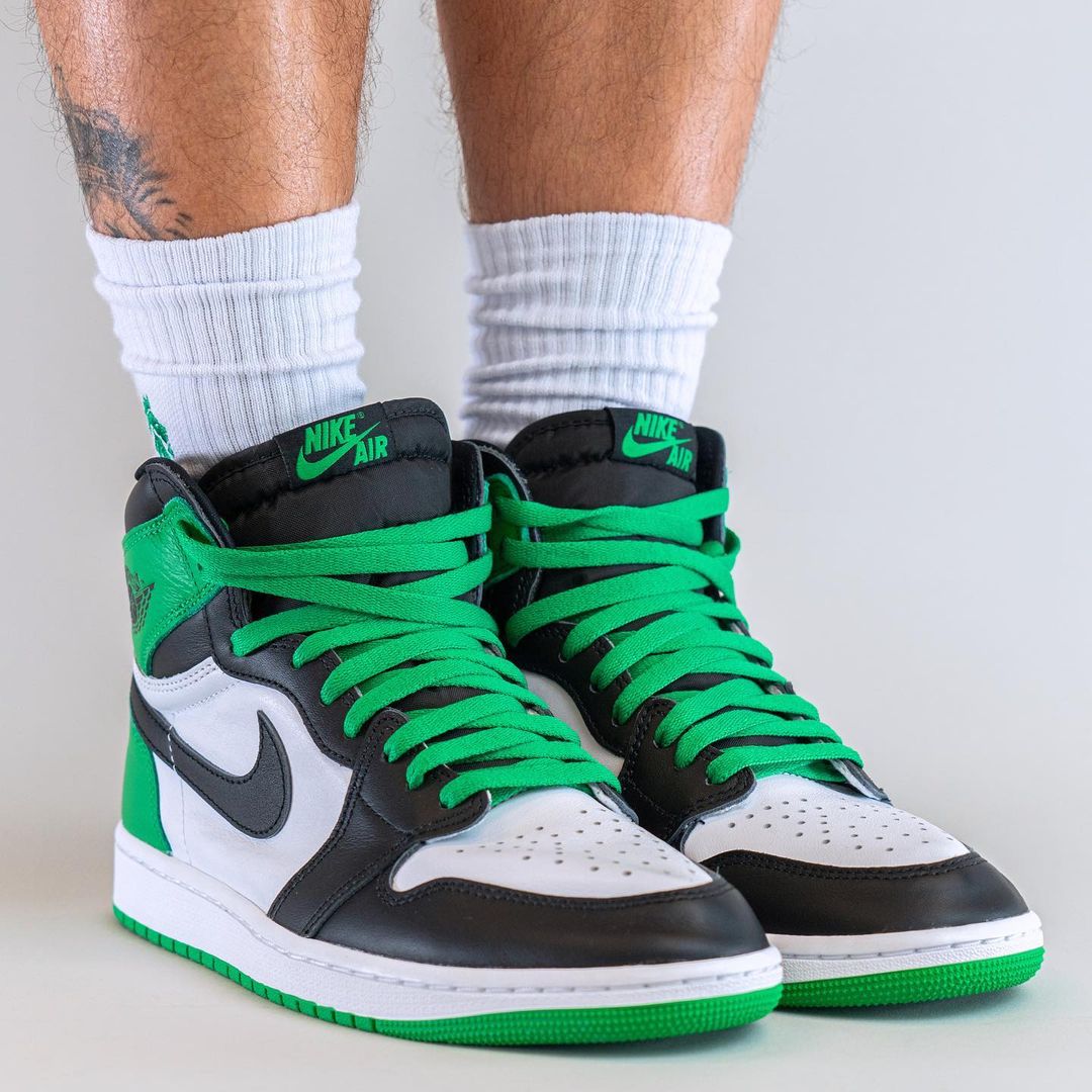 Nike Air Jordan 1 Retro High OG Celtics/Black and Lucky Green ...