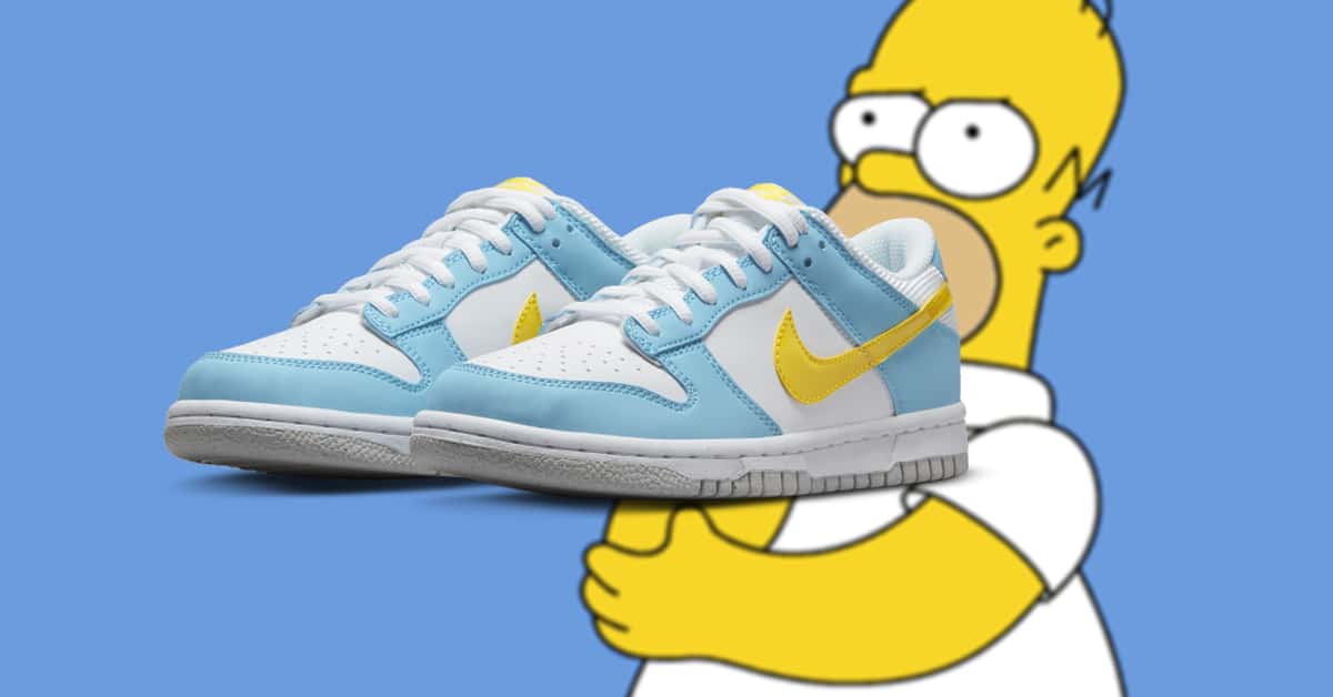 That's Why Nike Low Reminds Us of Homer Simpson