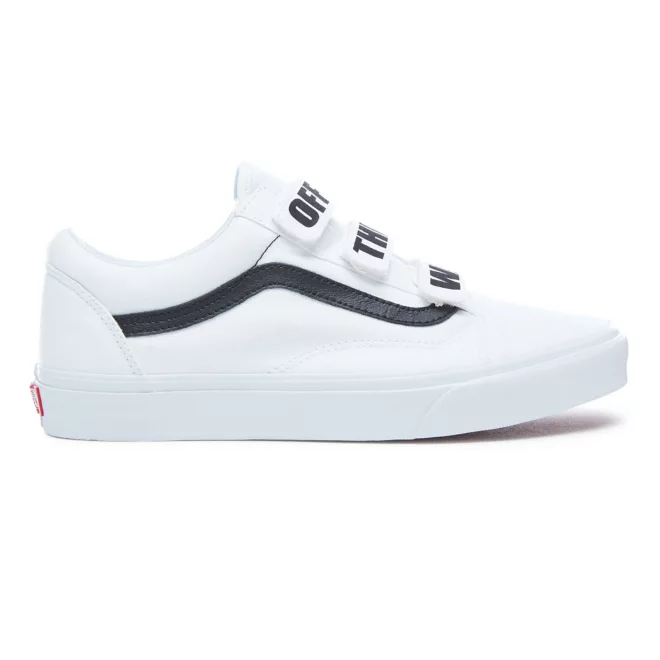 Vans scratch blanc sale