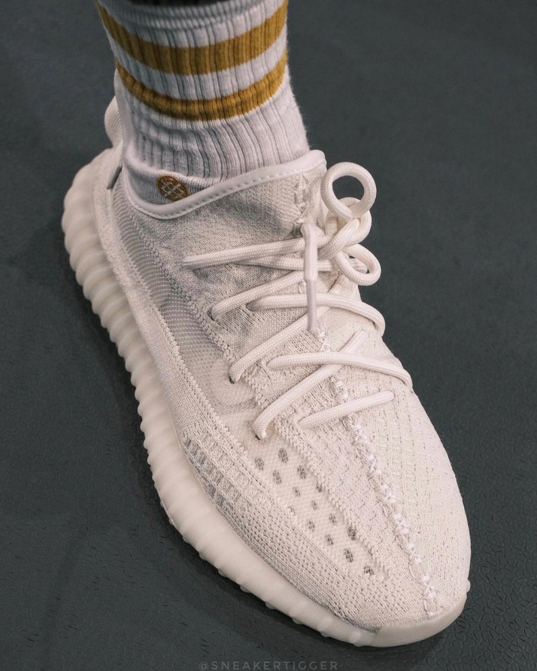 adidas YEEZY BOOST 350 V2 Bone On-Foot Look