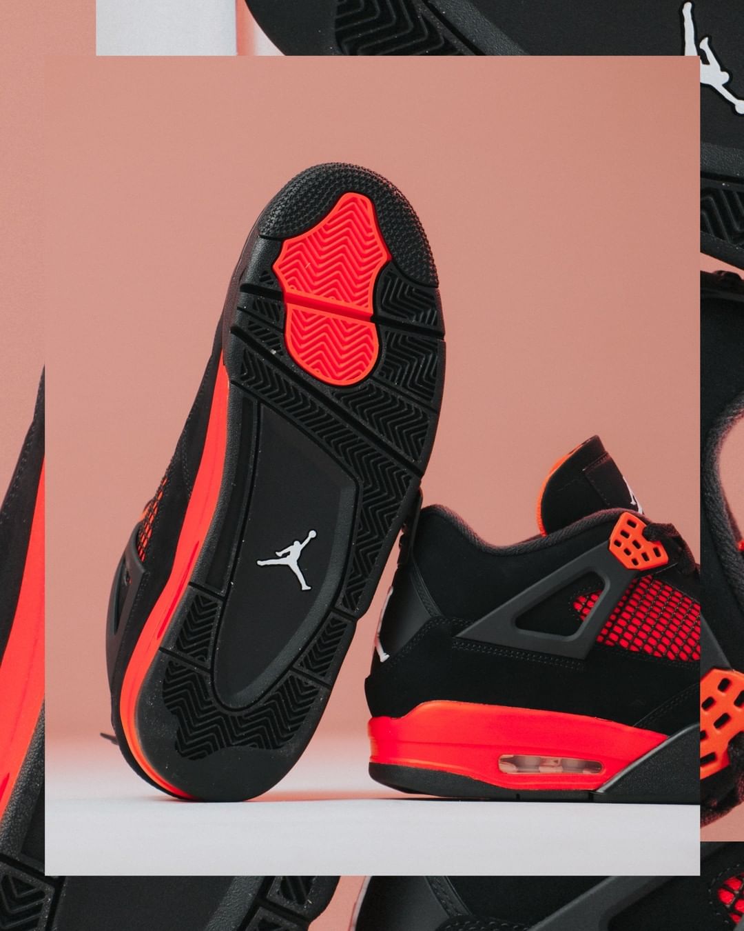 Air Jordan 4 Red Thunder Official Look