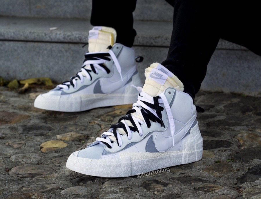 Nike x sacai sale blazer high