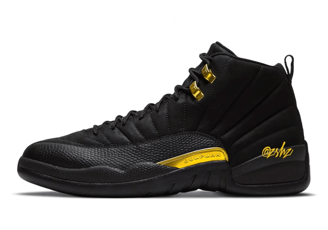 Angeblich droppt ein Air Jordan 12 Black Taxi im Oktober Grailify