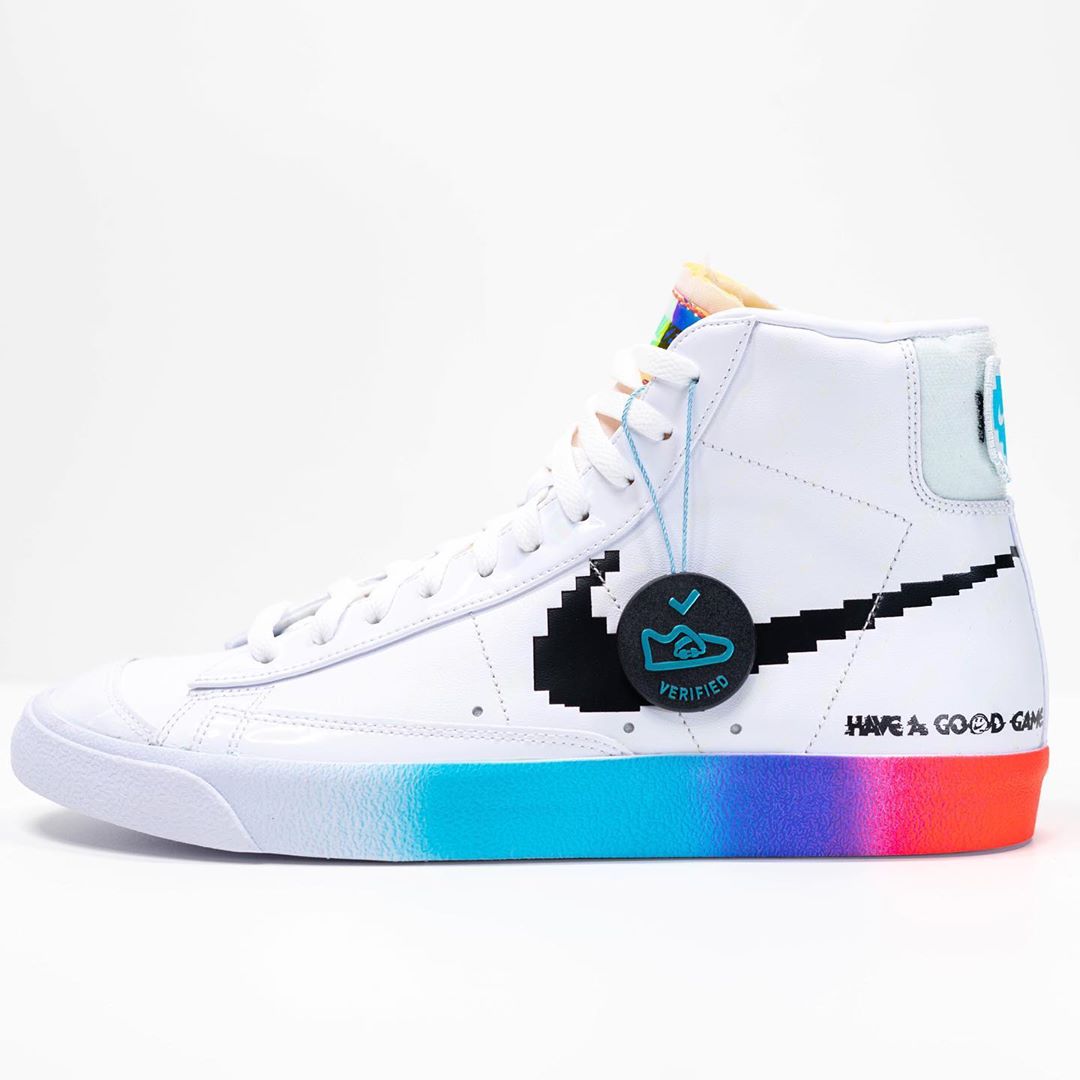 Nike blazer glow hot sale in the dark