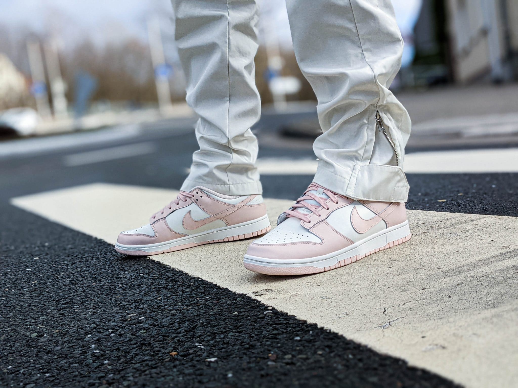 nike dunk low orange pearl