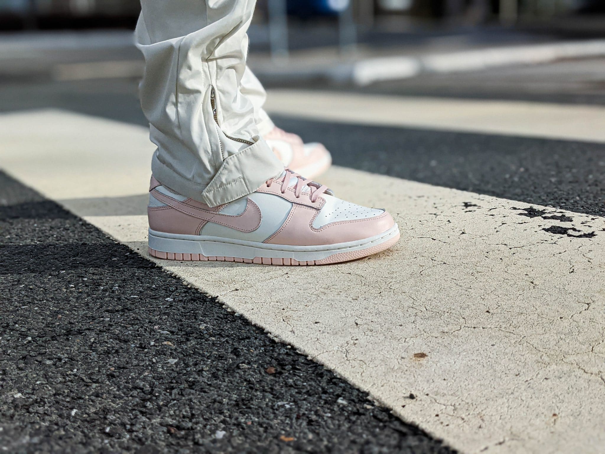 nike dunk orange pearl