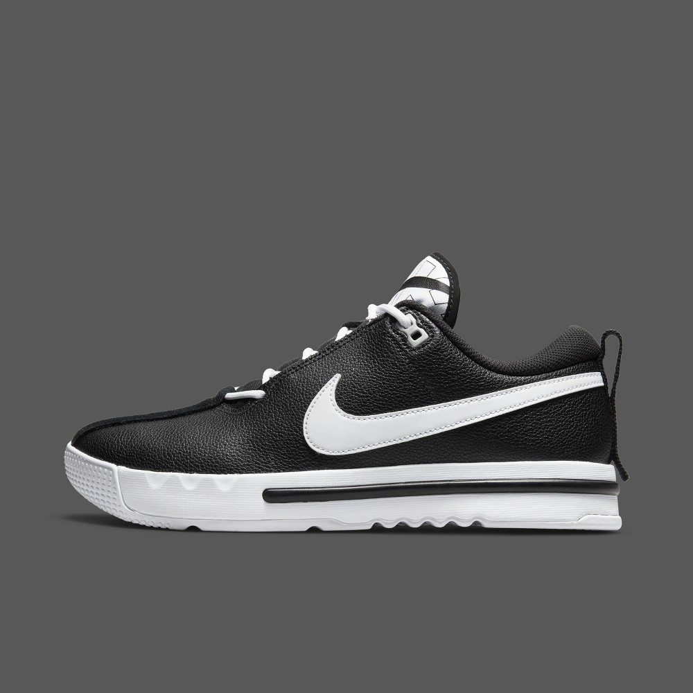 nike air sesh black and white