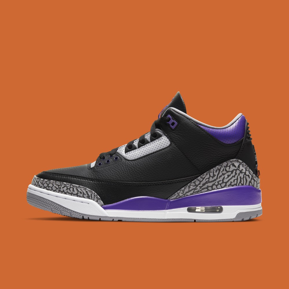 Tênis Air Jordan 3 Retro 'Court Purple