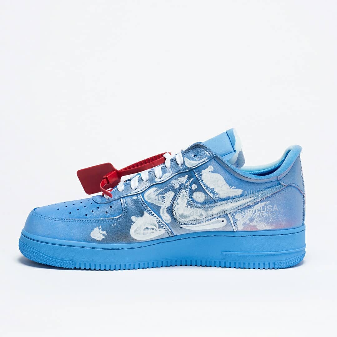 Virgil Abloh's Limited Edition Nike Air Force 1s to Be Auctioned