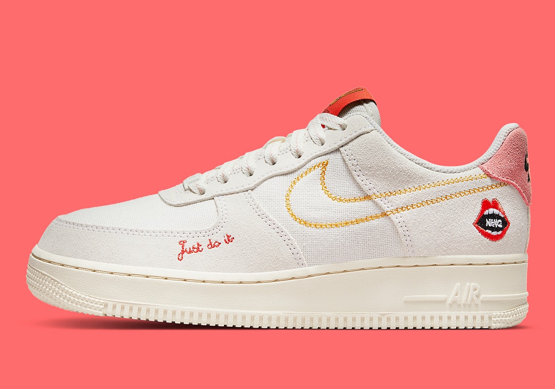 Leegte stok Mevrouw With New Patches, the Nike Air Force 1 Spreads Peace | Grailify