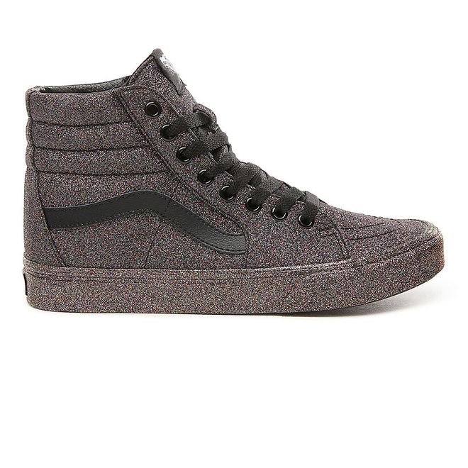 Black rainbow sale glitter vans