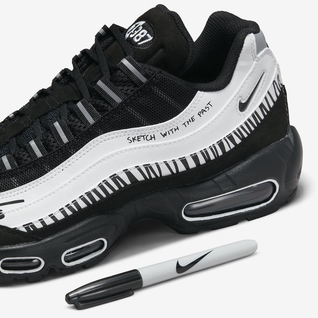 Sketching on This Nike Air Max 95