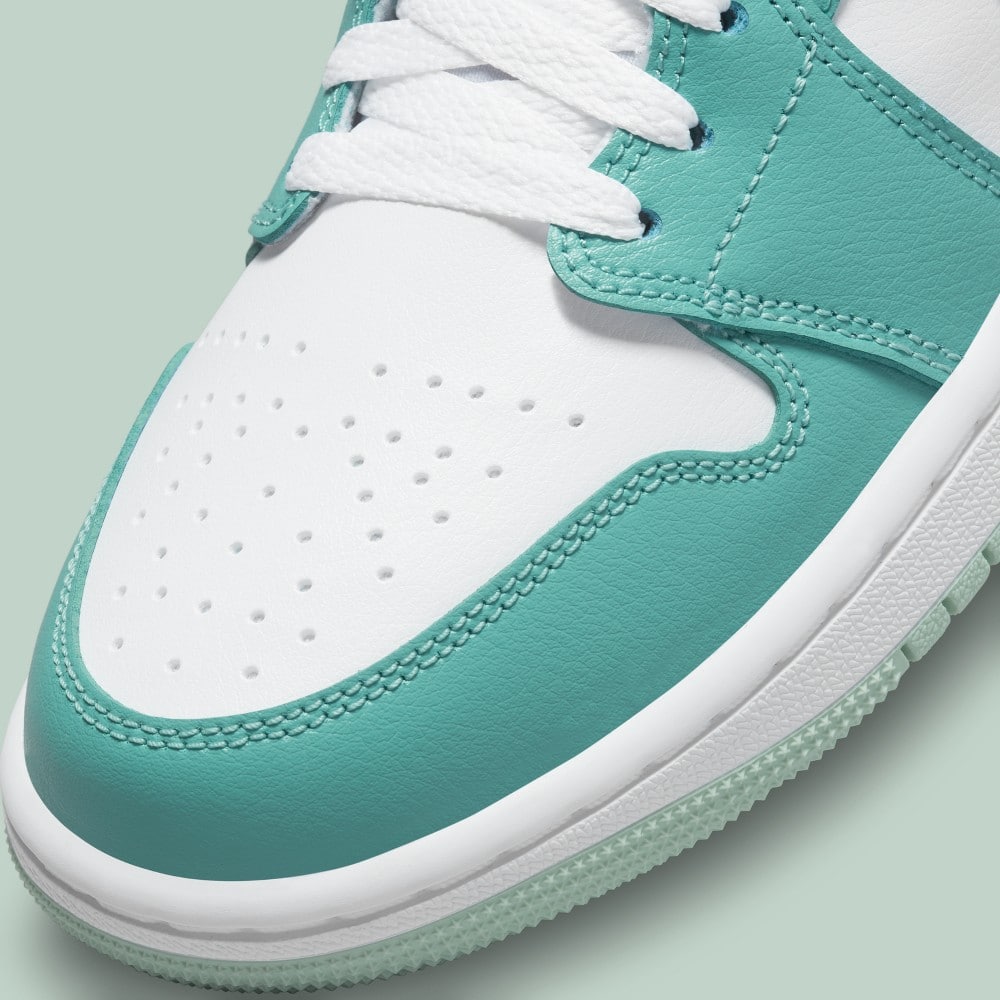 Air Jordan 1 Mid Appears in Soothing Shades of Green | Grailify