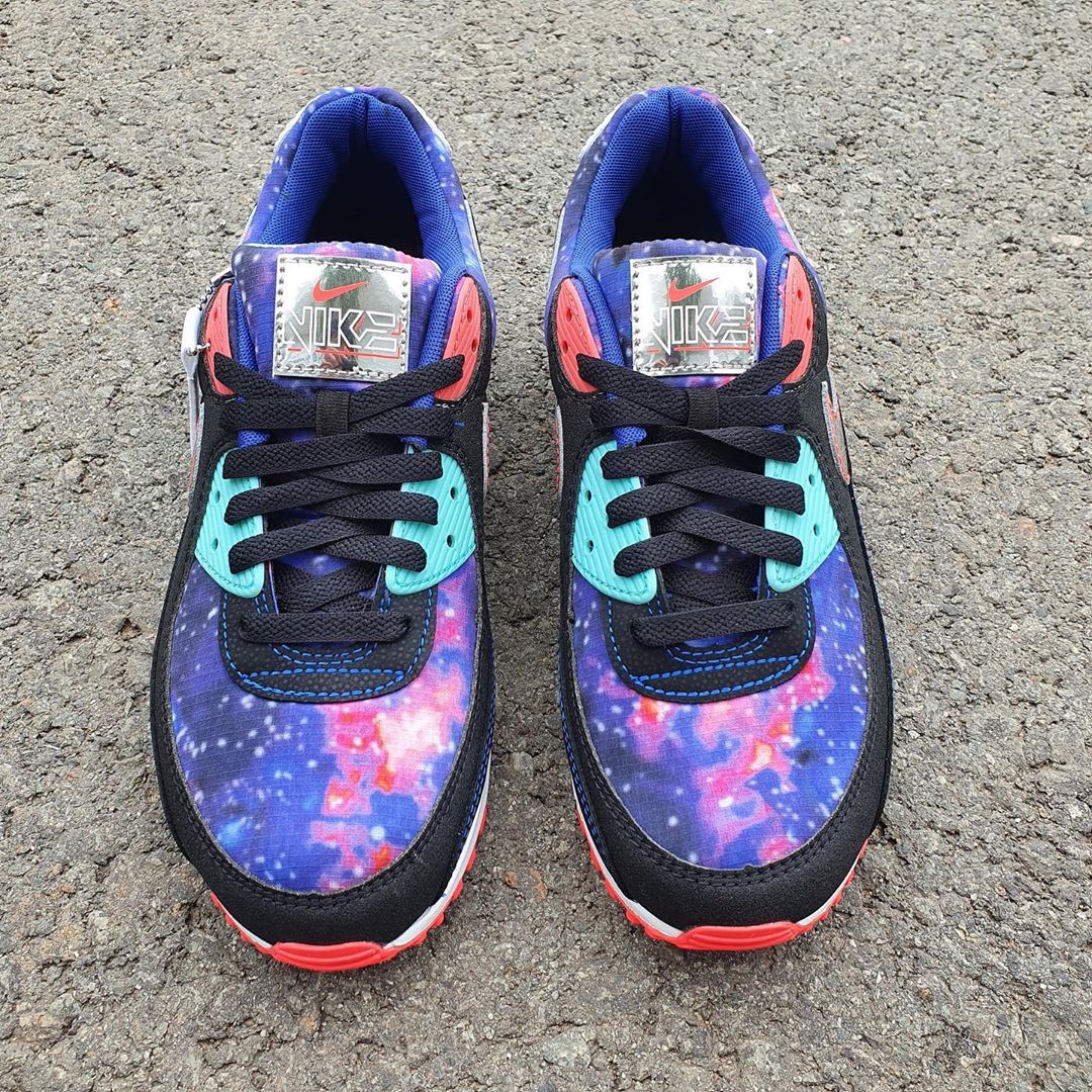 Nike Shoots Its Air Max 90 Into the Galaxy Grailify