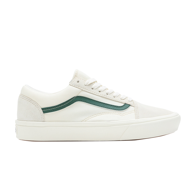 Vans old skool 2025 white green stripe