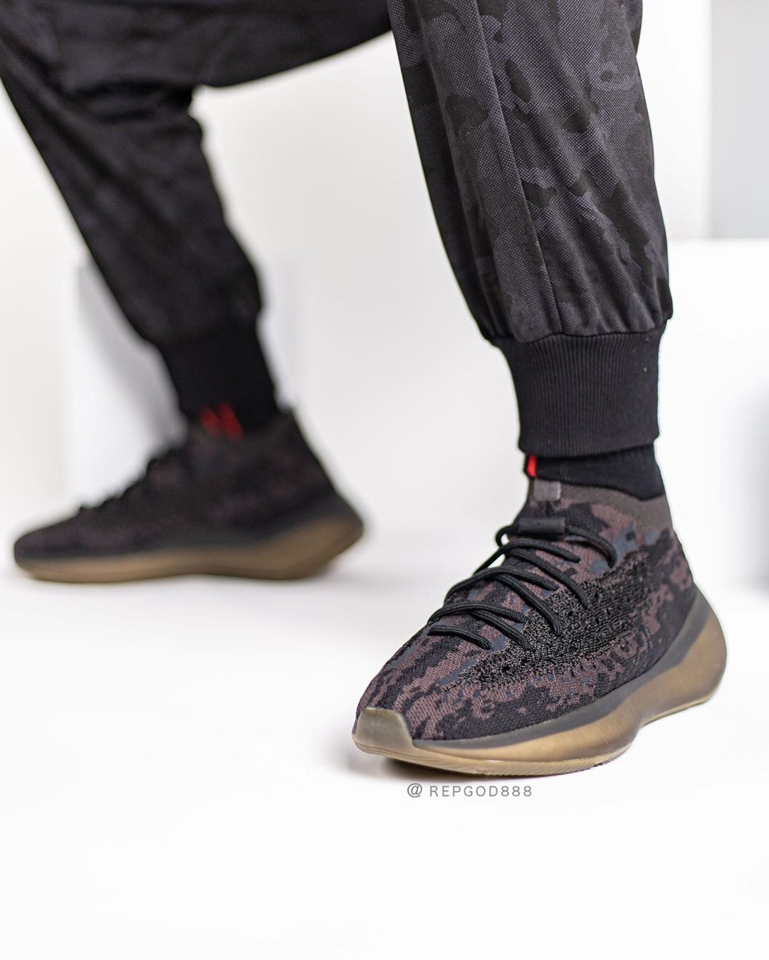 Official Pictures of the adidas Yeezy Boost 380 Onyx Reflective and