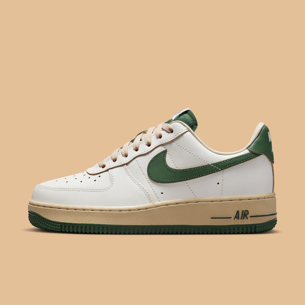 Nike Air Force 1 Gorge Green with Throwback Details Grailify