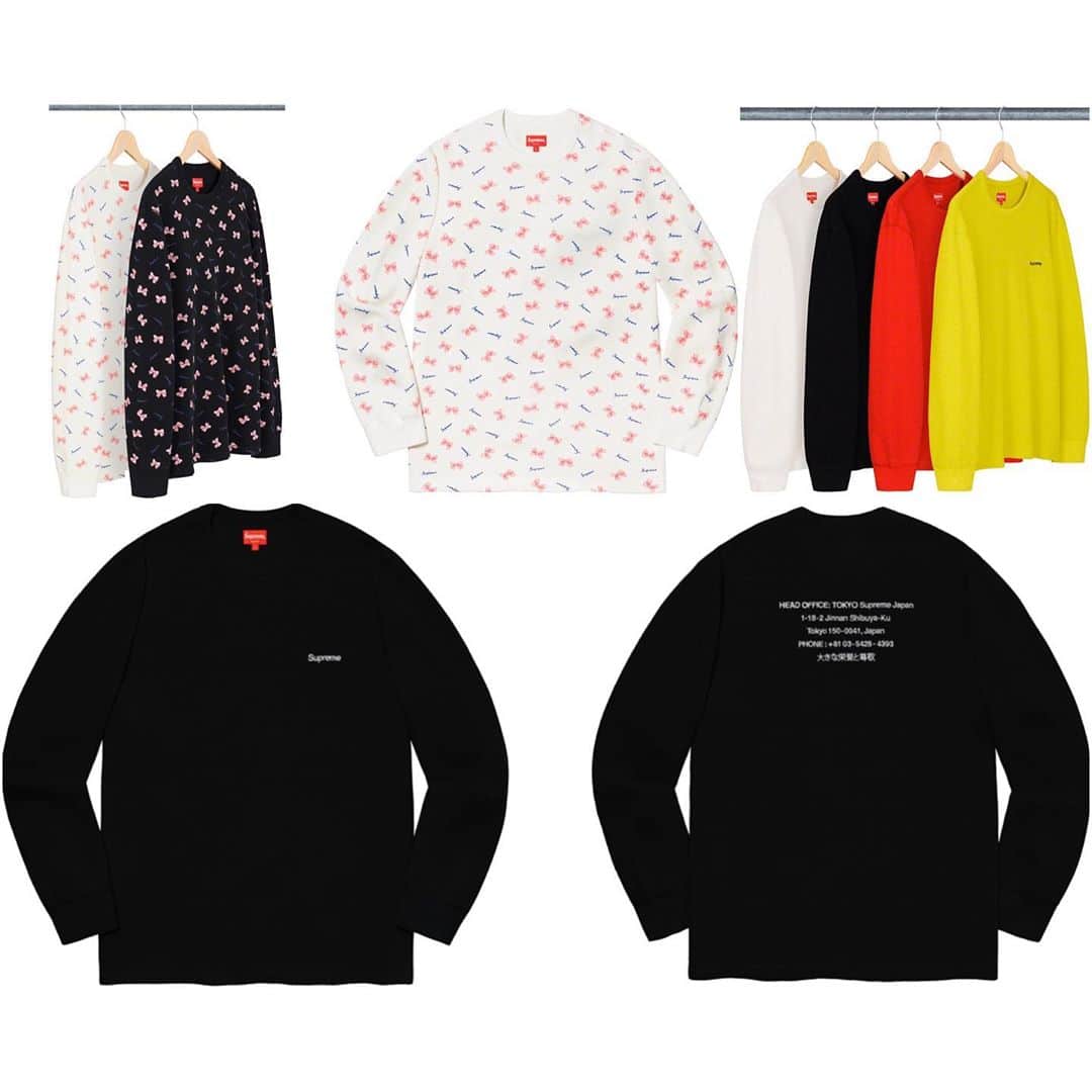 Banner Tee - Fall/Winter 2019 Preview – Supreme