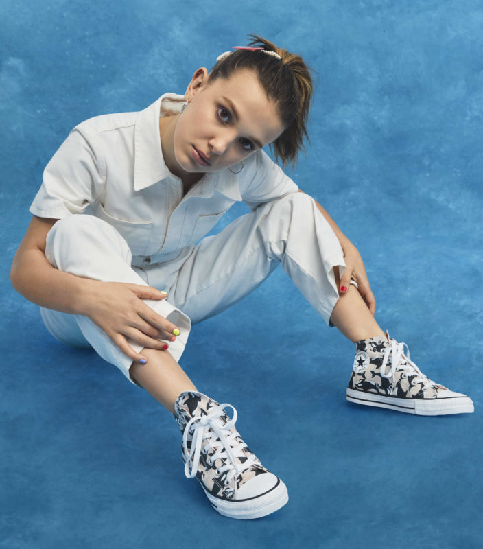 Collab Between Converse and Stranger Things Star Millie Bobby Brown