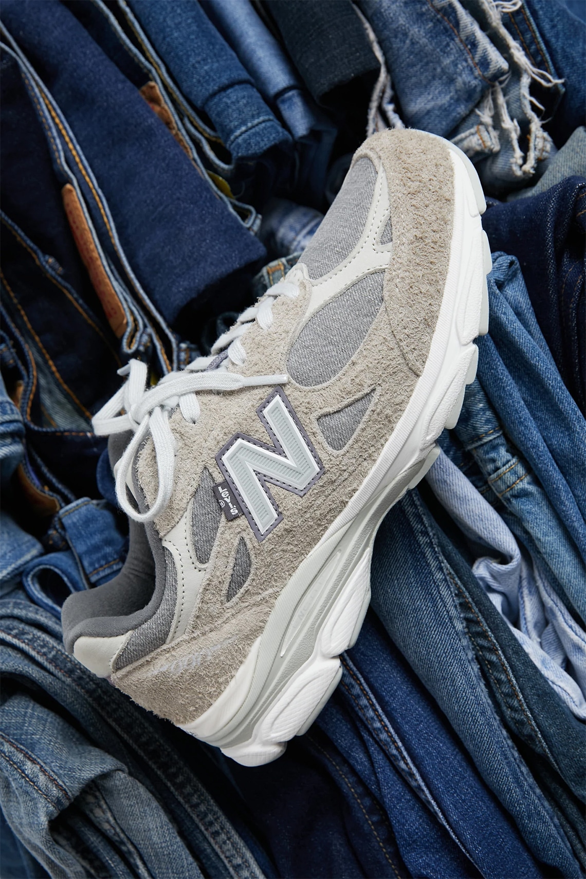 Levi's and New Balance Work on a 990v3 