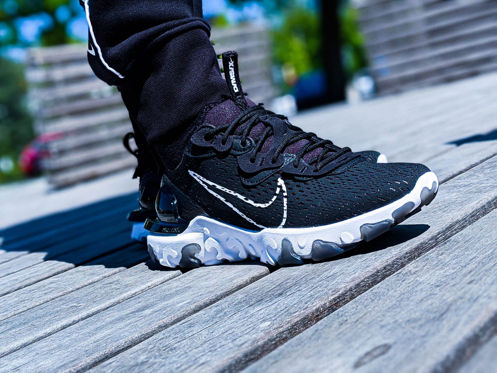 Nike react vision black and white hotsell