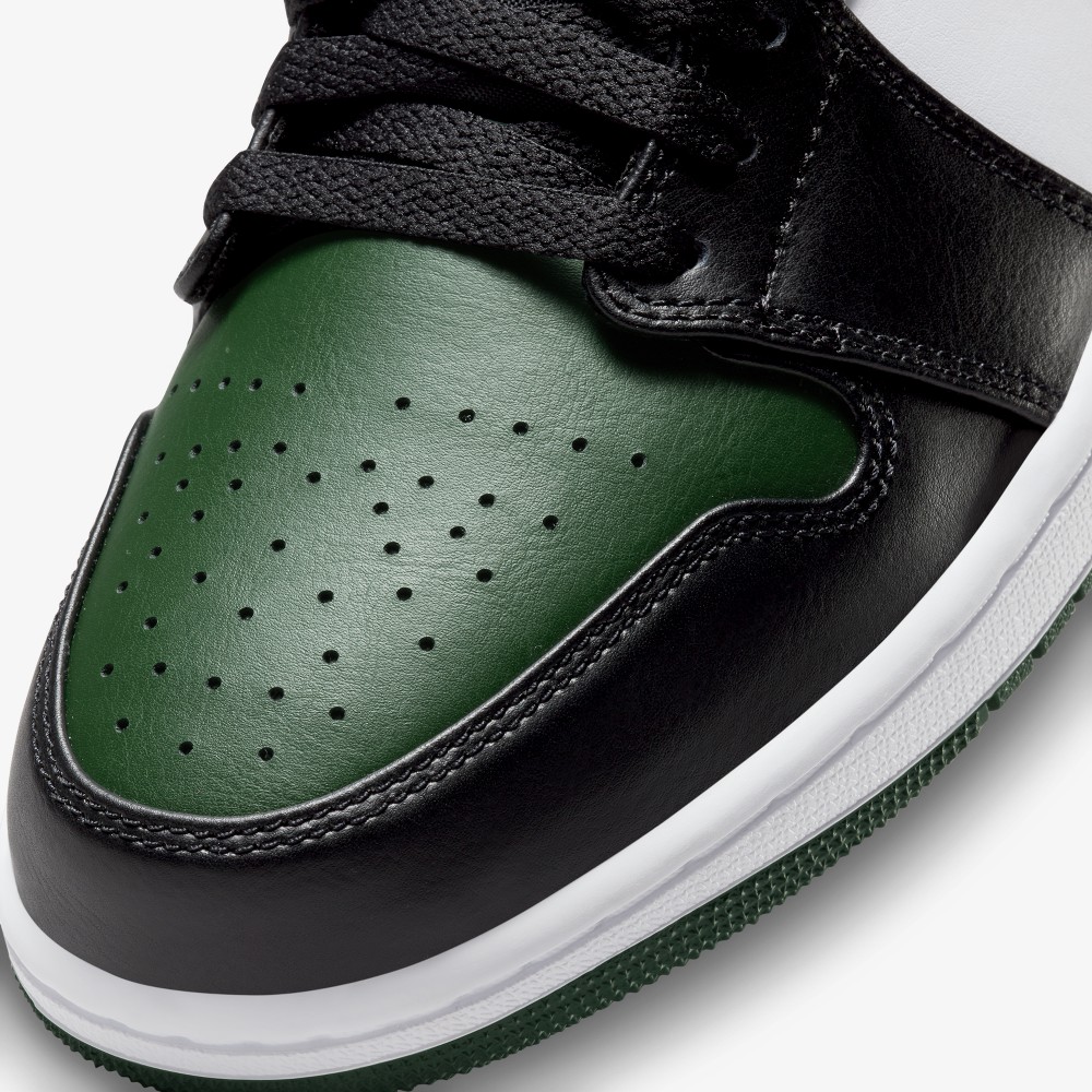 jordan low 1 green toe