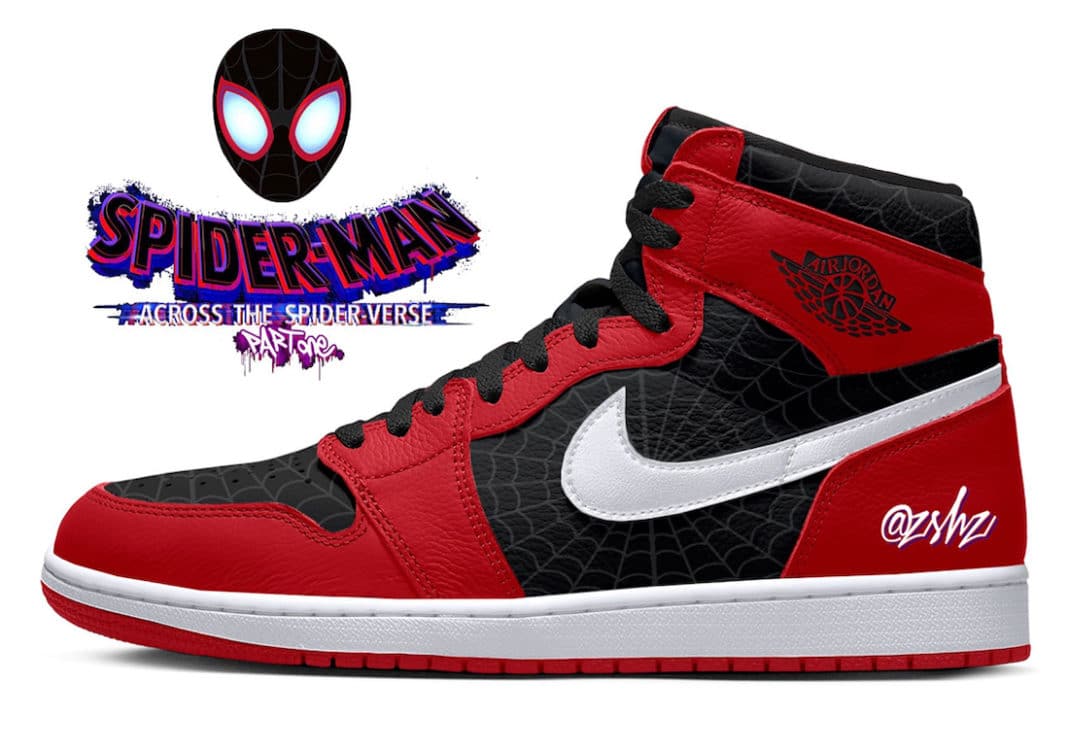 AIR JORDAN 1 HIGH OG ' SPIDER-MAN - ACROSS THE SPIDER-VERSE ' - Os