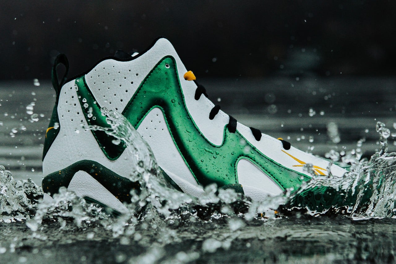 Reebok Brings Back the Kamikaze II (Hurrikaze II) in Seattle Sonics