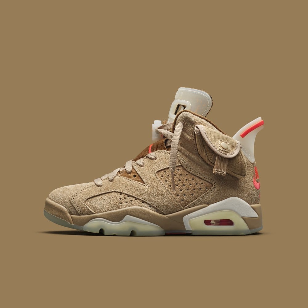 Travis scott x air jordan 6 sale releasing in 2019