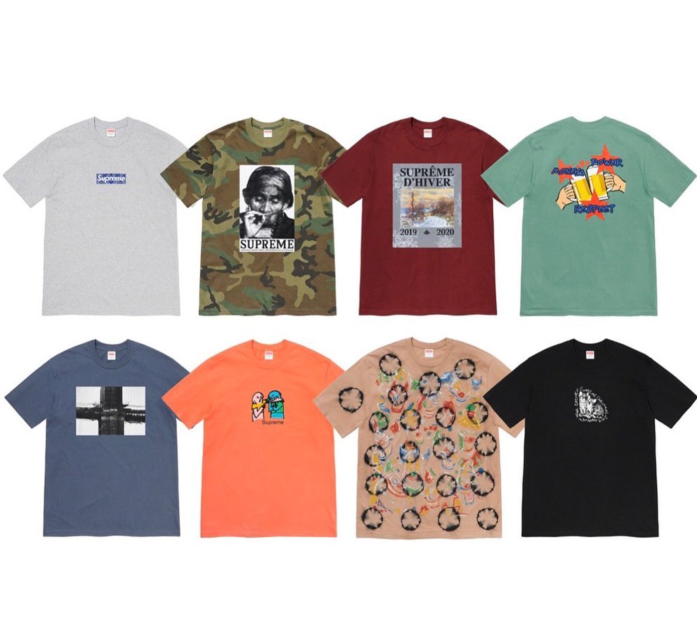 Supreme Fall/Winter 2019 Collection Unveiled | Grailify