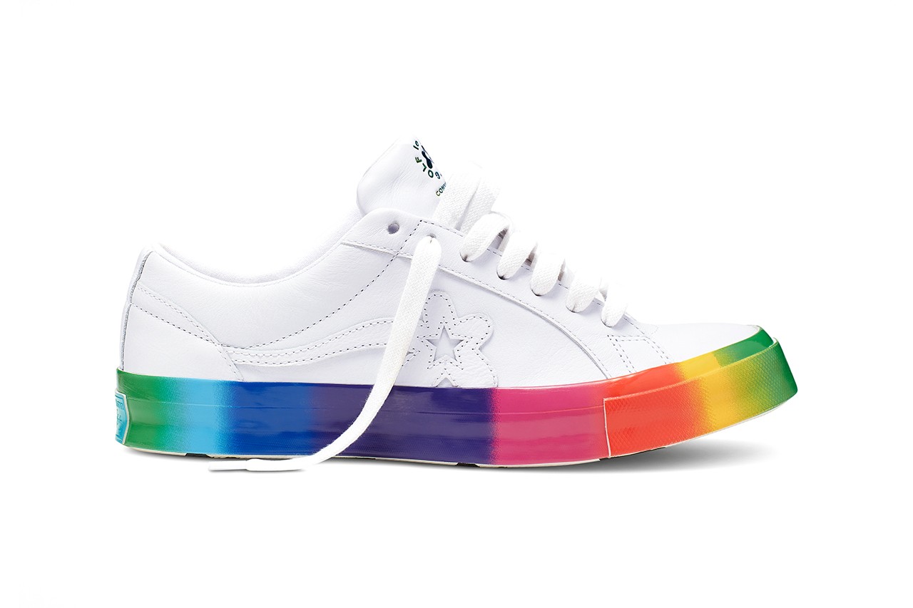 D.w.z Emulatie Inspectie Rainbow Sole by Tyler, the Creator and Converse | Grailify