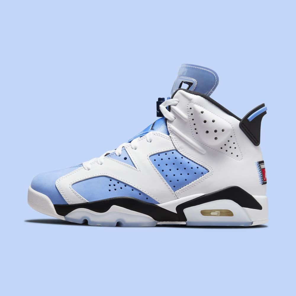 Air jordan 6 shop unc release date