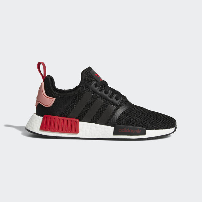 Originals nmd r1  women's black/tactile rose/bold on sale red