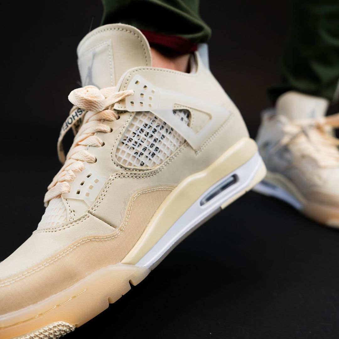 Off White Jordan 4 - Release Info + Photos