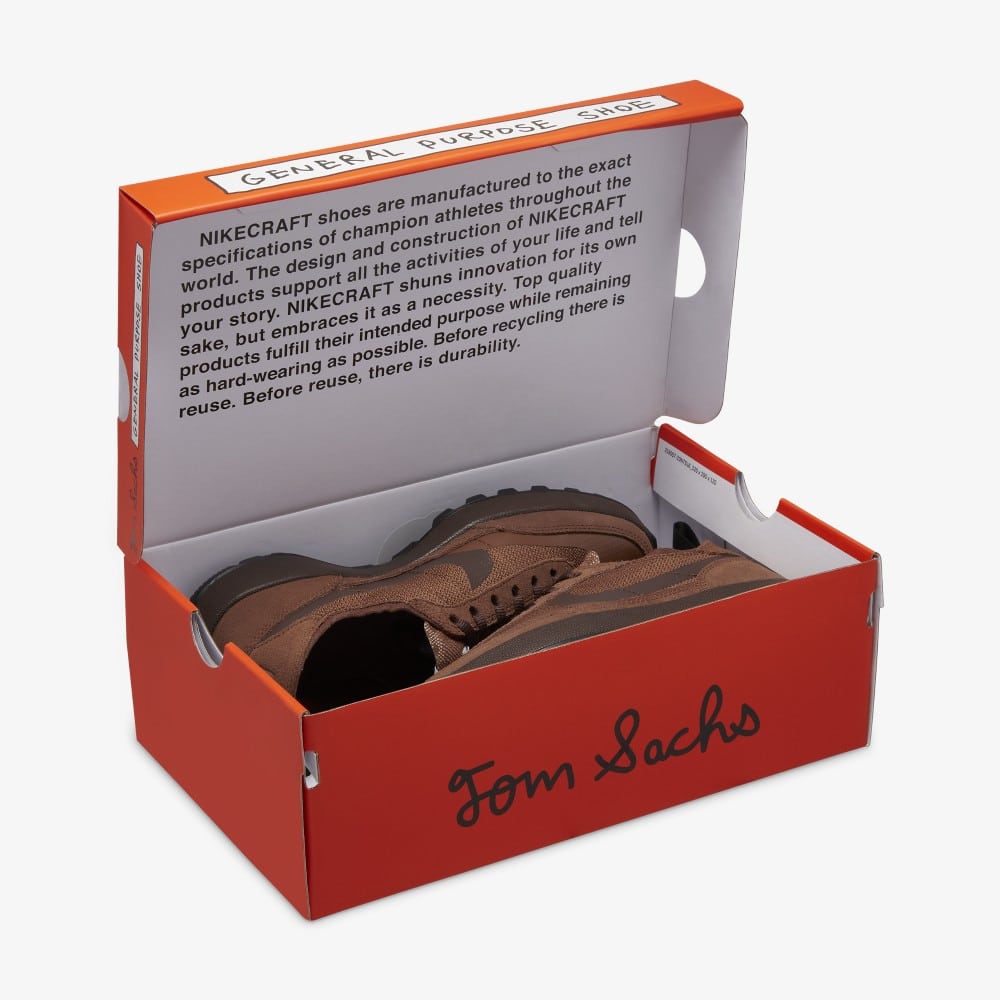 Tom Sachs x Nike General Purpose Shoe 'Brown' Images & Release Info –  Footwear News