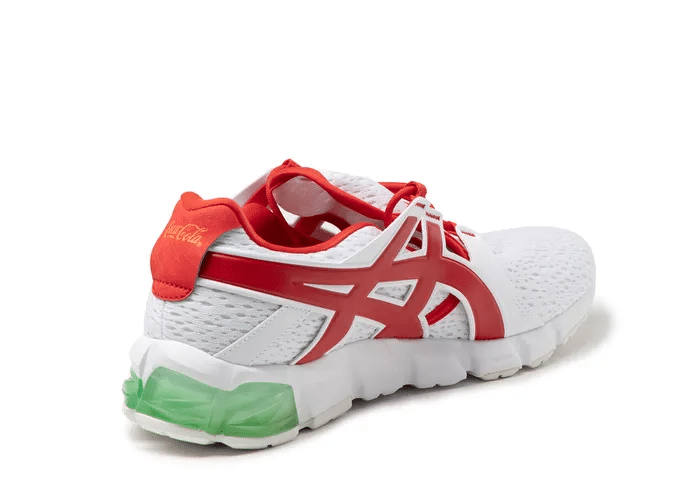 Asics rouge et blanche hot sale