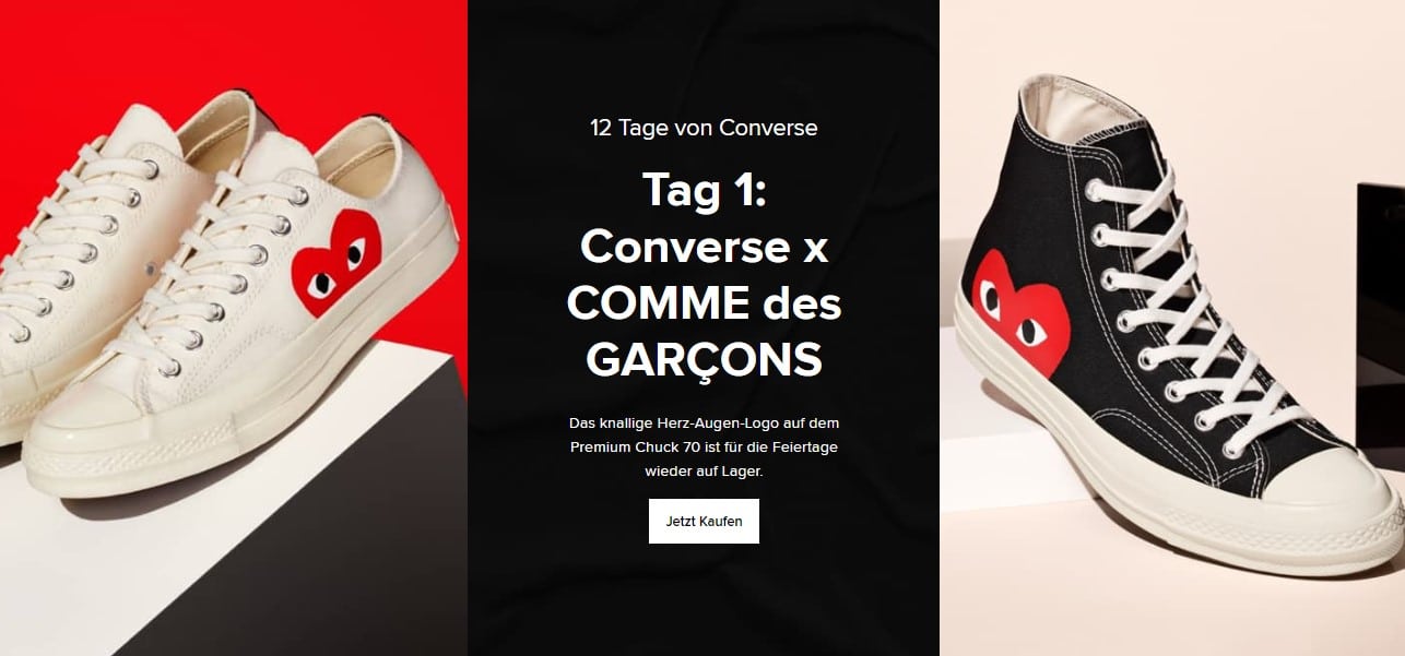 Converse comme des garcons 2024 kaufen