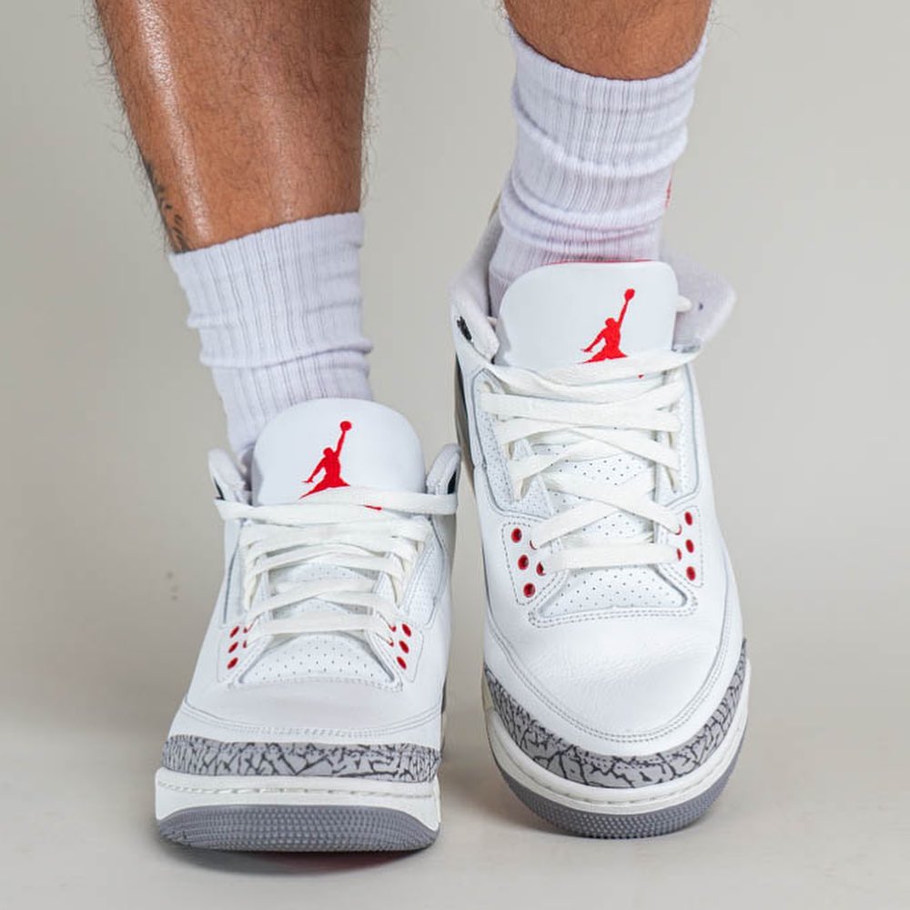 Air Jordan 3 'White Cement' shoe finally returns in 2023 – NBC Sports Boston