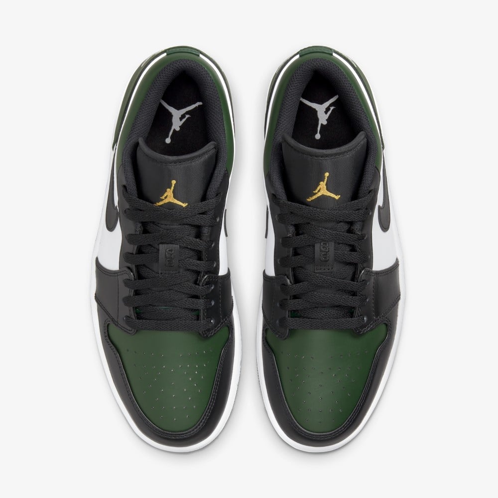 jordan low 1 green toe