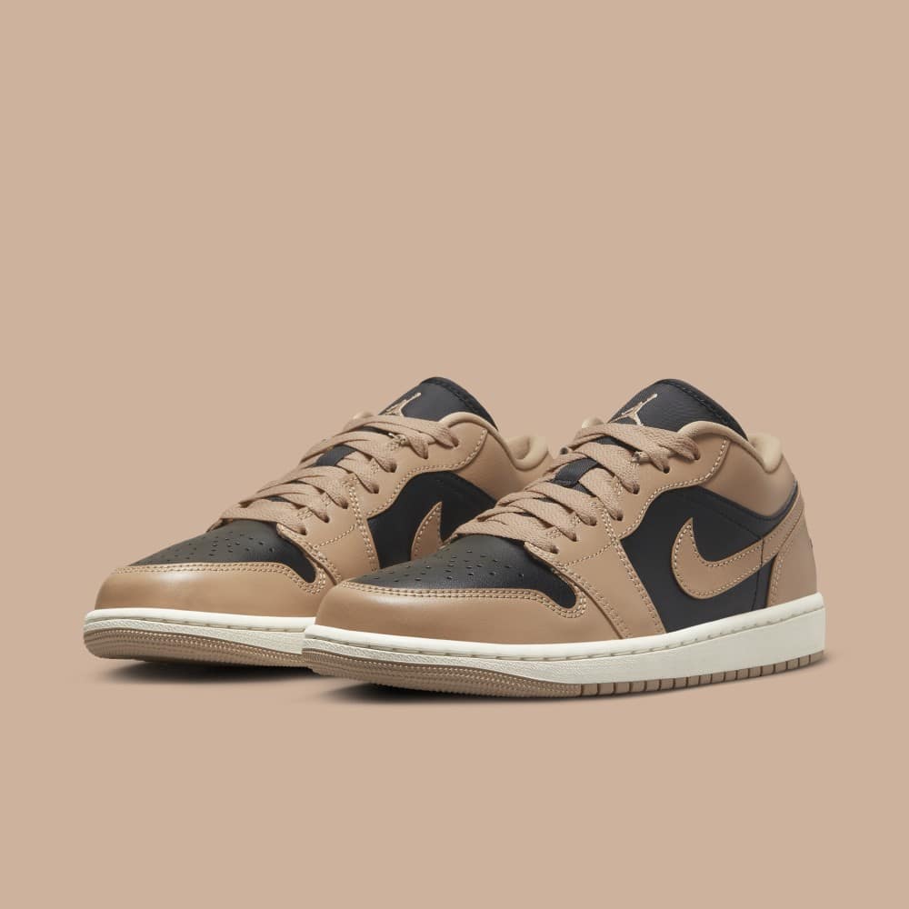 Brown and Black Dominate on This Air Jordan 1 Low Grailify