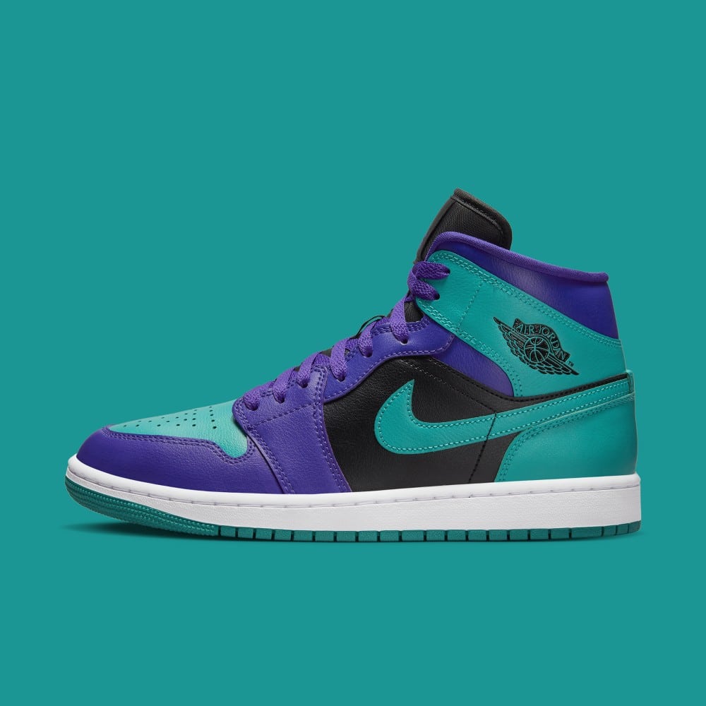 Jordan 1 purple store blue