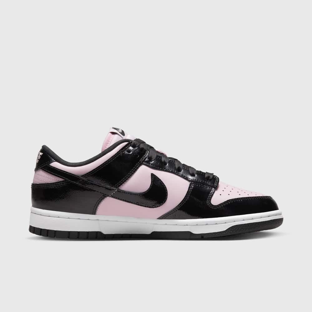 Pink and Black Patent Leather Appear on the New Nike Dunk Low WMNS |