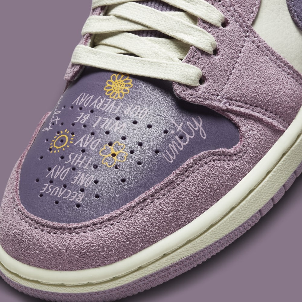 An Inspirational Message Appears on the Air Jordan 1 Low