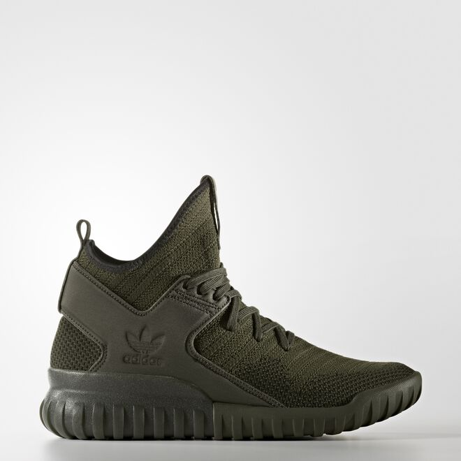 Adidas tubular clearance x primeknit olive