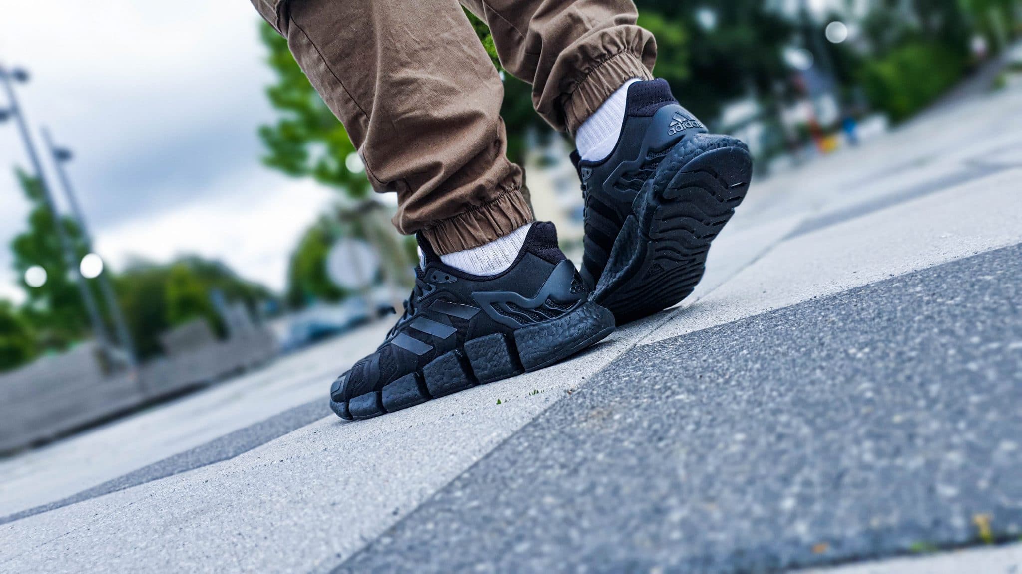 Adidas climacool shop on feet