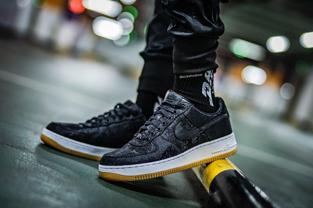 Air force 1 clot shop black